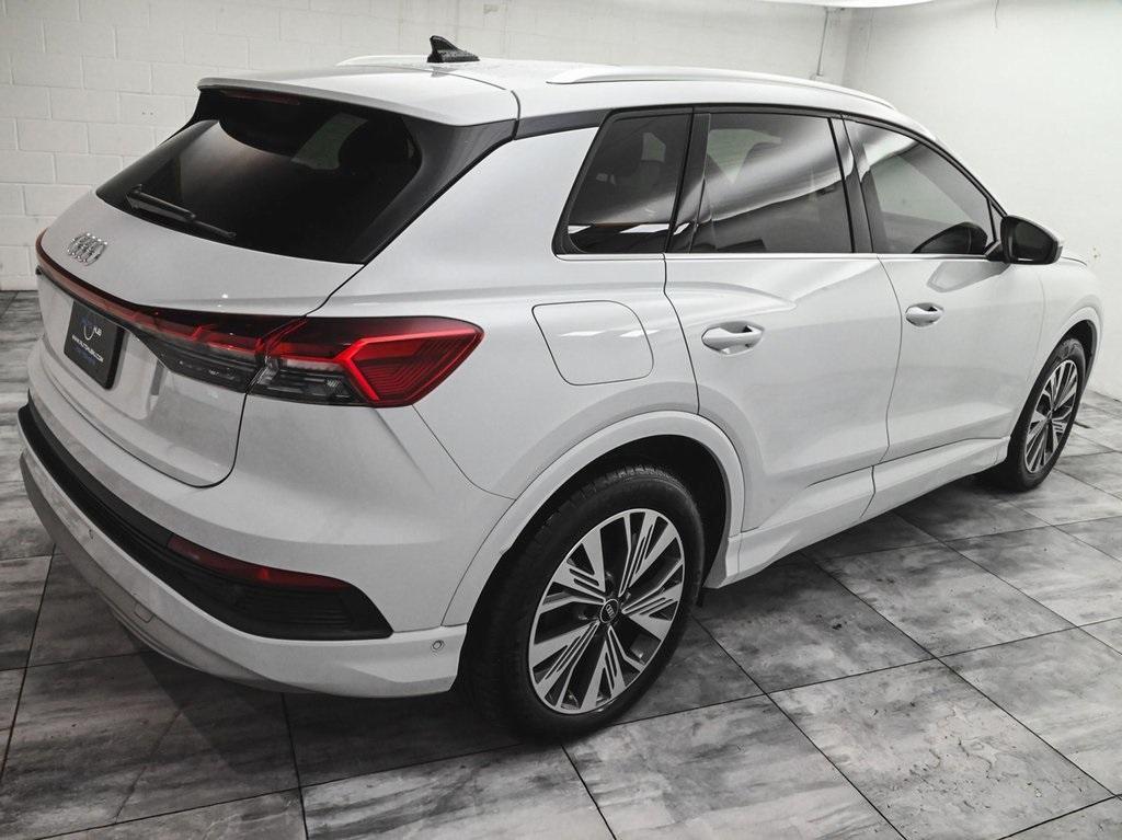 used 2023 Audi Q4 e-tron car, priced at $20,595