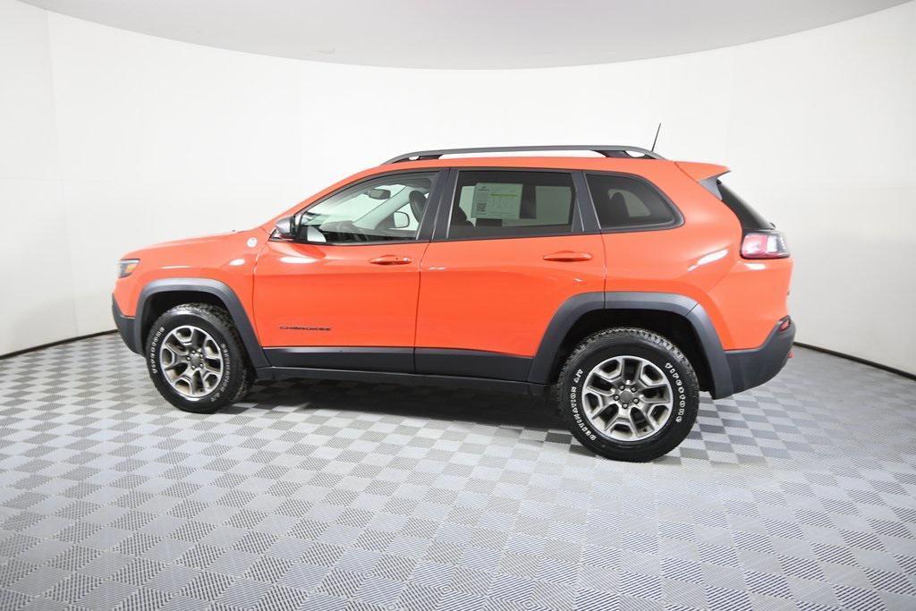 used 2021 Jeep Cherokee car, priced at $23,299
