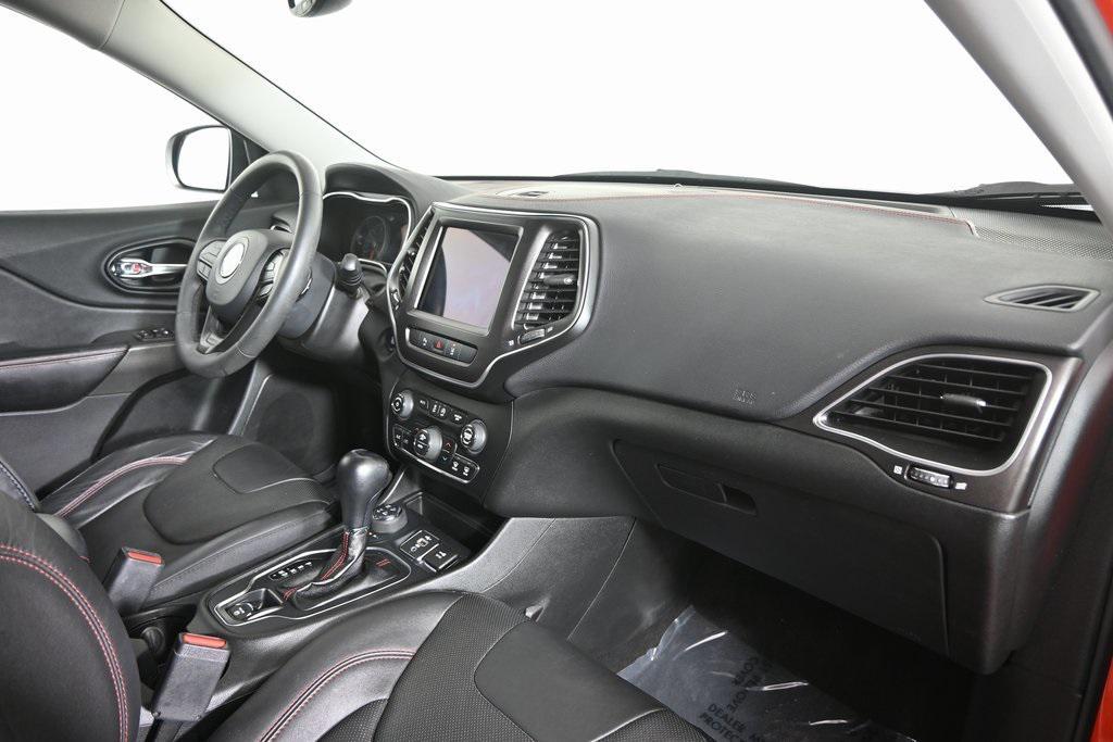 used 2021 Jeep Cherokee car, priced at $23,299