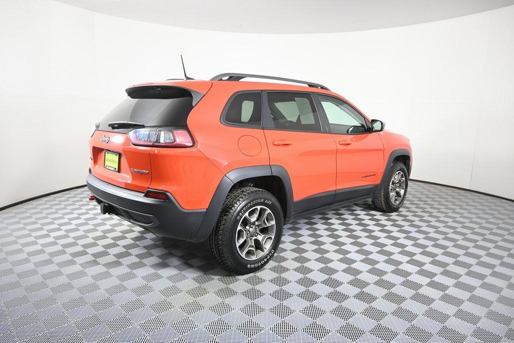used 2021 Jeep Cherokee car, priced at $23,299