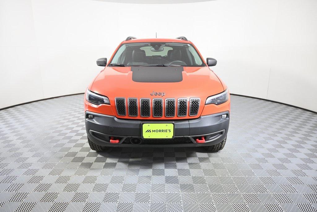 used 2021 Jeep Cherokee car, priced at $23,299