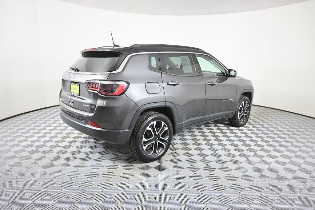 used 2022 Jeep Compass car, priced at $19,999