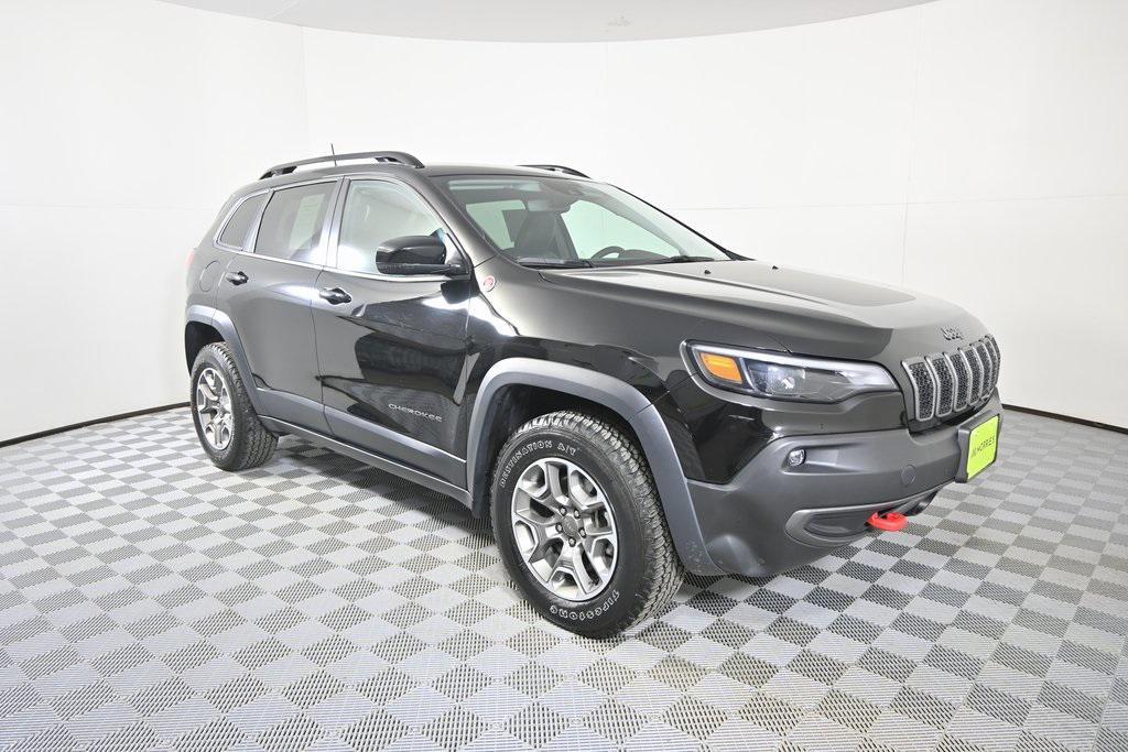 used 2022 Jeep Cherokee car, priced at $25,099