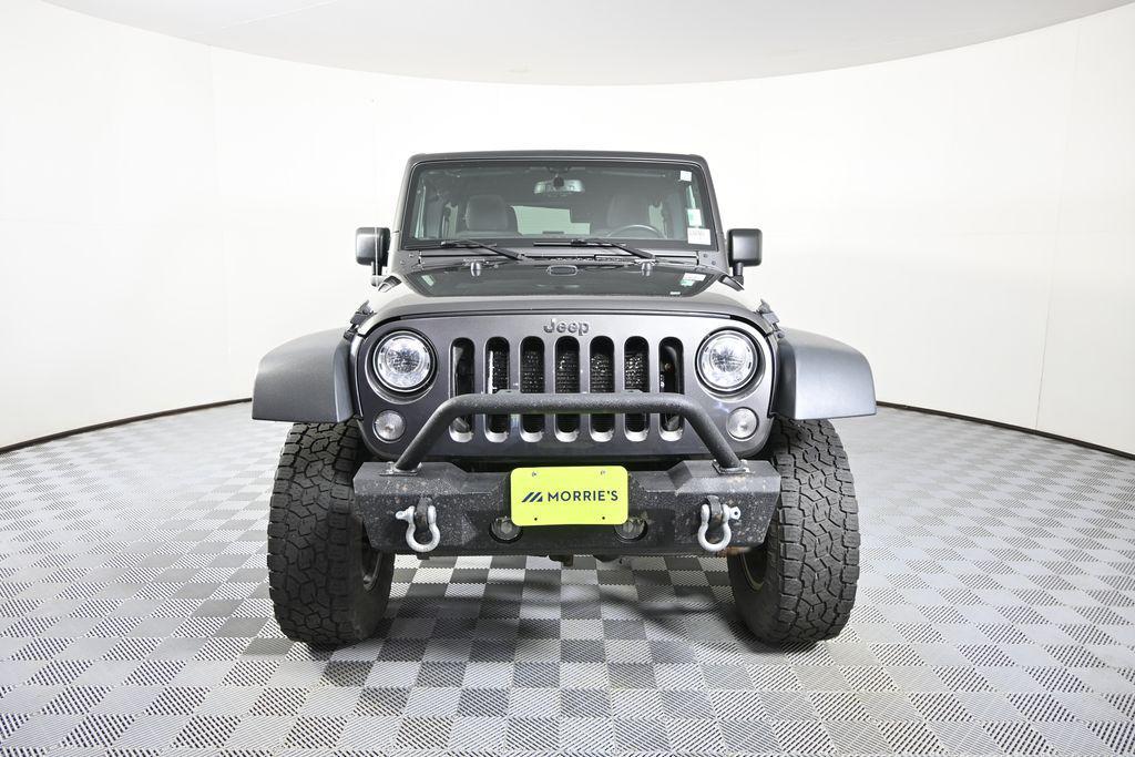 used 2018 Jeep Wrangler JK Unlimited car, priced at $19,845