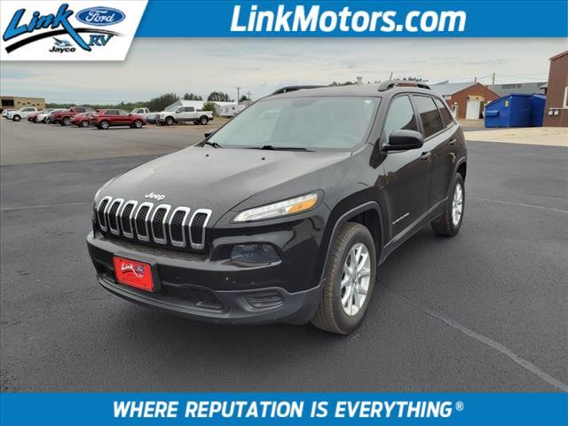 used 2017 Jeep Cherokee car, priced at $16,000