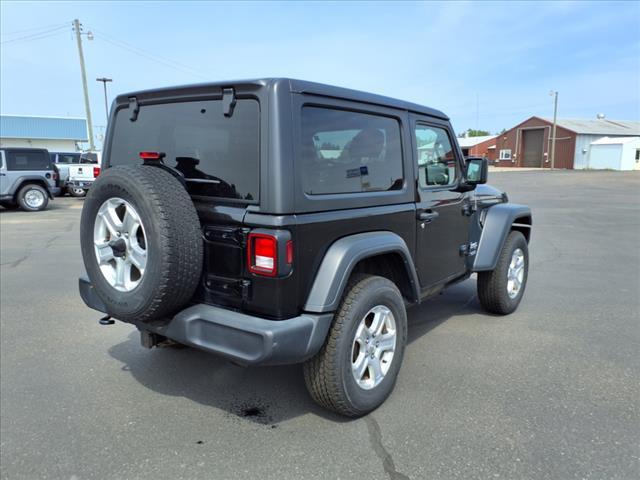 used 2019 Jeep Wrangler car, priced at $19,500