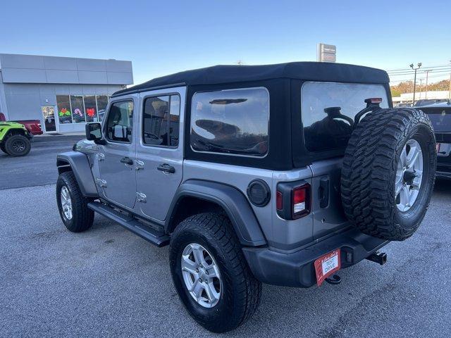 used 2018 Jeep Wrangler Unlimited car, priced at $21,500