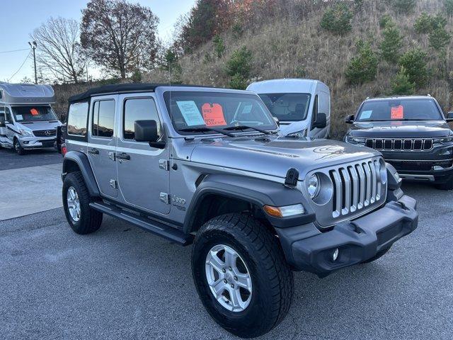 used 2018 Jeep Wrangler Unlimited car, priced at $21,500