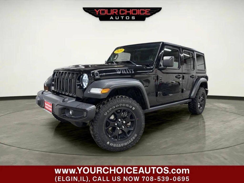 used 2020 Jeep Wrangler Unlimited car, priced at $26,999