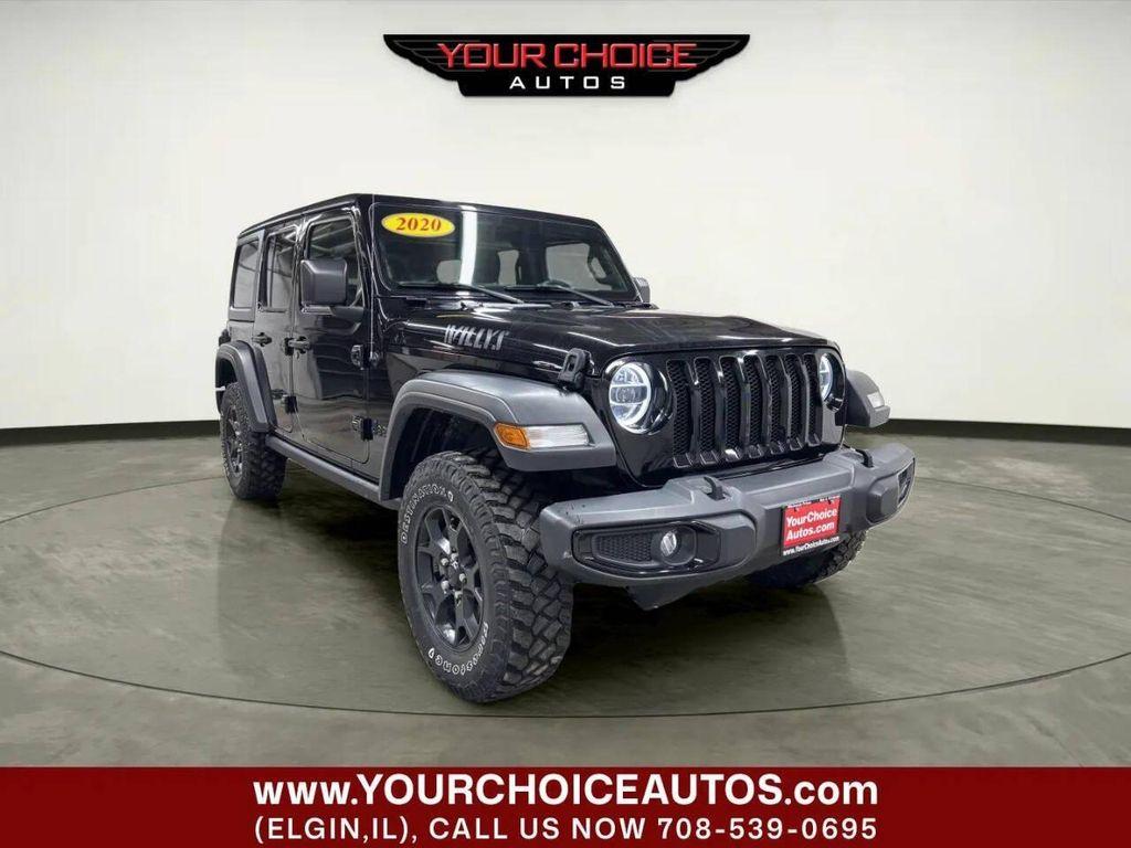 used 2020 Jeep Wrangler Unlimited car, priced at $26,999