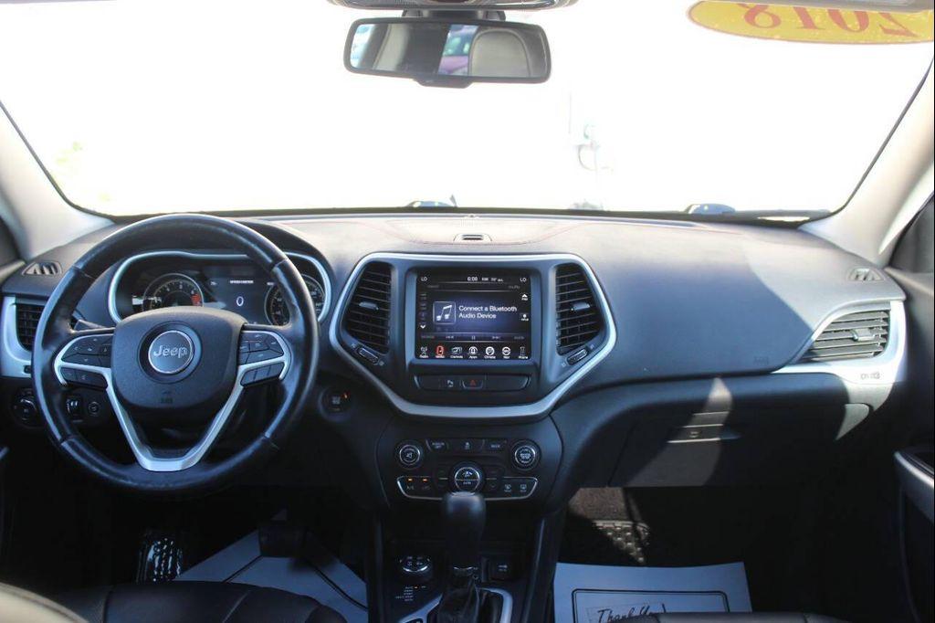 used 2018 Jeep Cherokee car, priced at $16,477