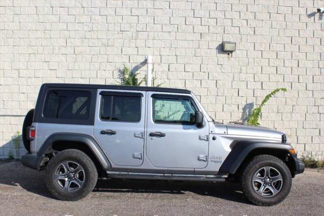 used 2018 Jeep Wrangler Unlimited car, priced at $19,999