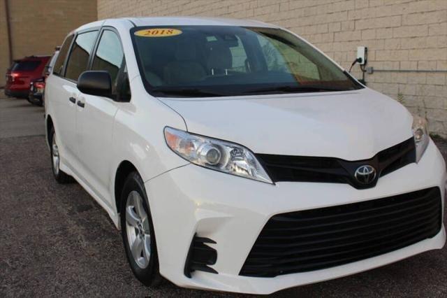 used 2018 Toyota Sienna car, priced at $15,999