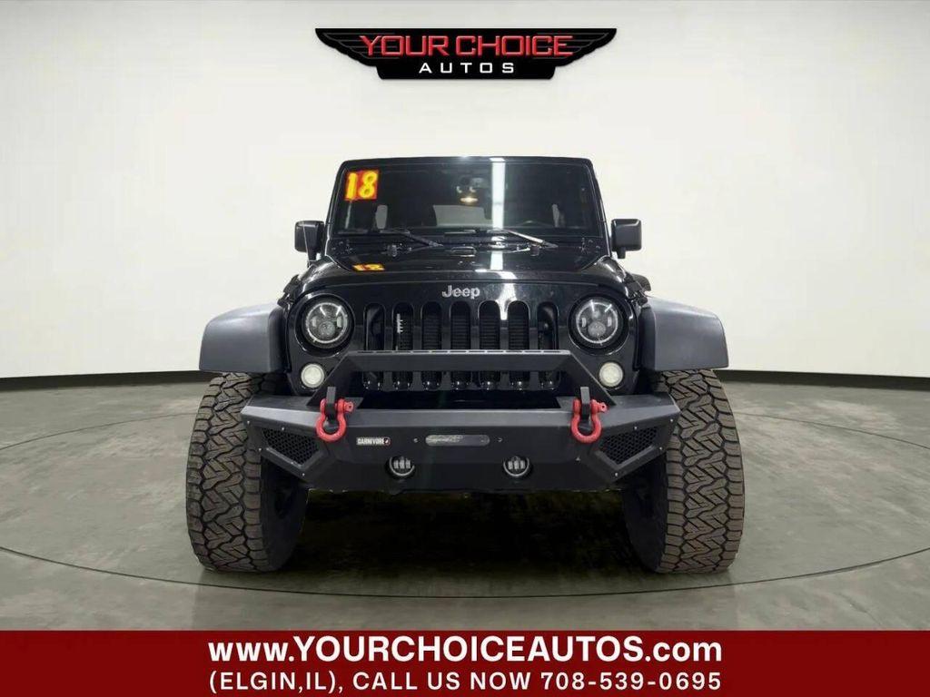 used 2018 Jeep Wrangler JK Unlimited car, priced at $18,999