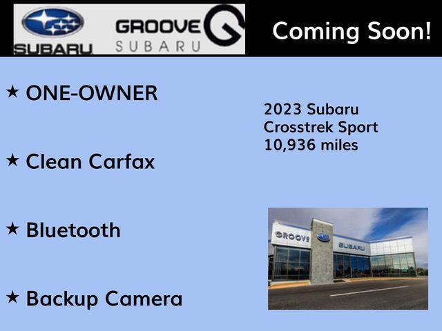 used 2023 Subaru Crosstrek car, priced at $25,567