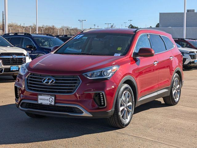 used 2017 Hyundai Santa Fe car, priced at $12,200