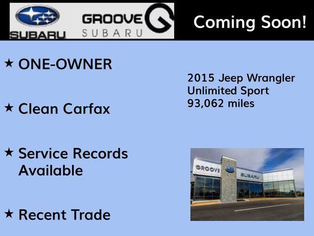 used 2015 Jeep Wrangler Unlimited car, priced at $18,978