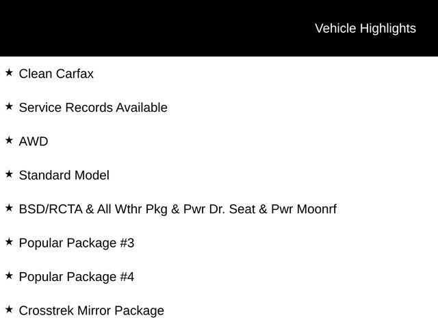 used 2025 Subaru Crosstrek car, priced at $28,055