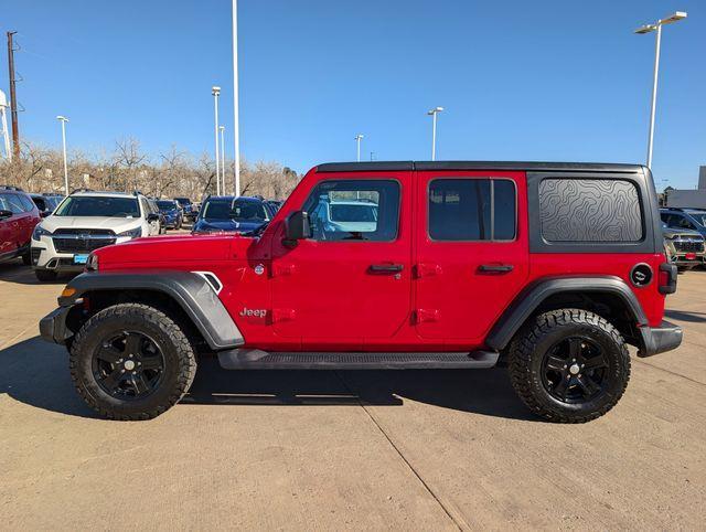 used 2018 Jeep Wrangler Unlimited car, priced at $21,950