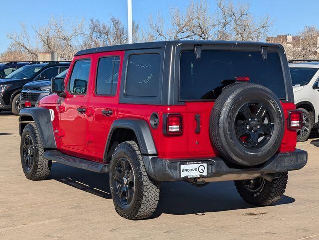 used 2018 Jeep Wrangler Unlimited car, priced at $21,950
