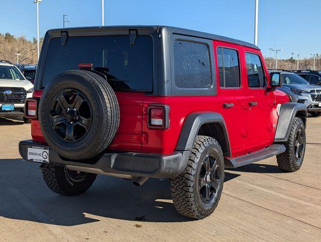 used 2018 Jeep Wrangler Unlimited car, priced at $21,950