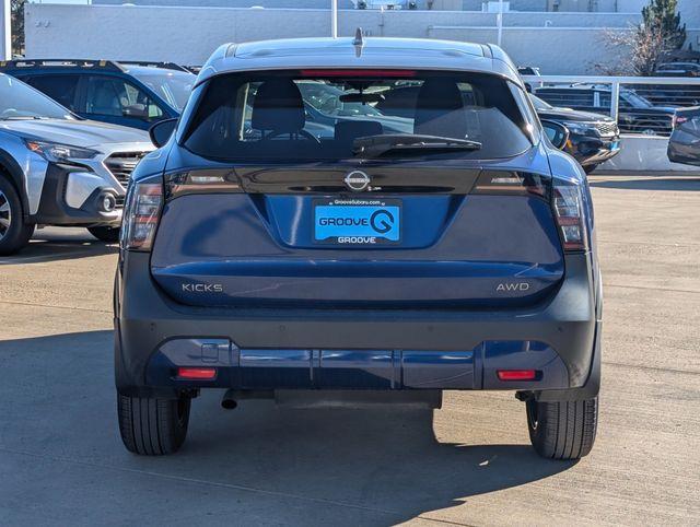 used 2025 Nissan Kicks car, priced at $20,801