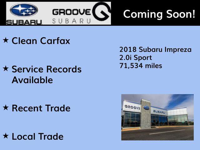 used 2018 Subaru Impreza car, priced at $14,987