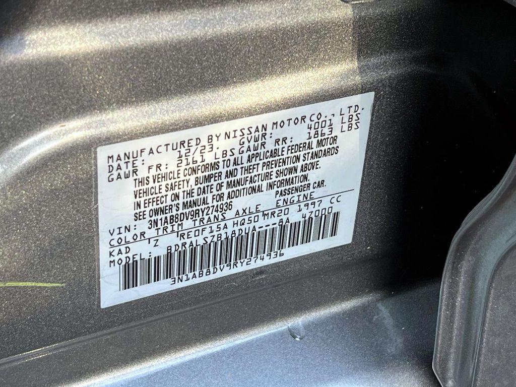 used 2024 Nissan Sentra car, priced at $21,000