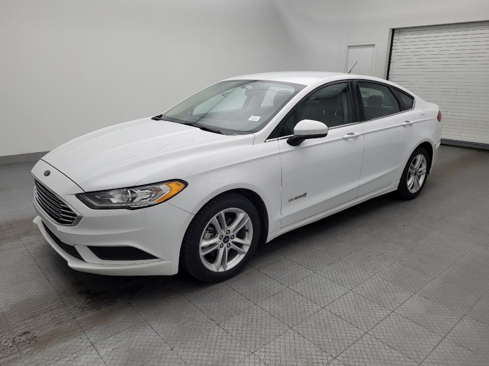 used 2018 Ford Fusion Hybrid car, priced at $17,195