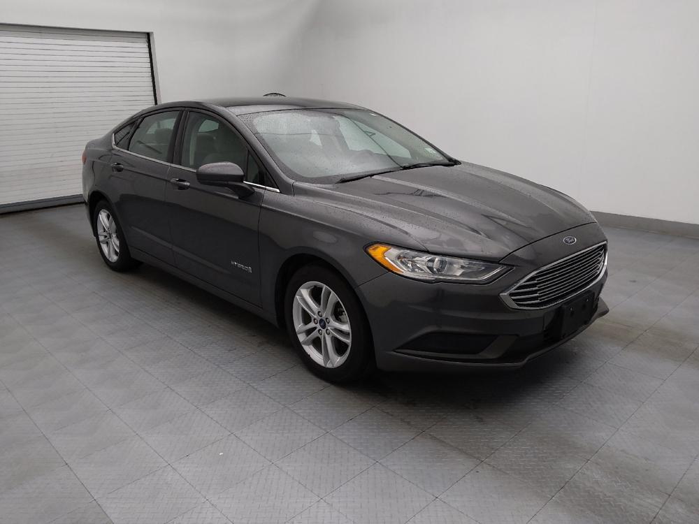 used 2018 Ford Fusion Hybrid car, priced at $15,295