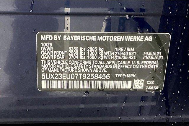 new 2026 BMW X5 car, priced at $82,875