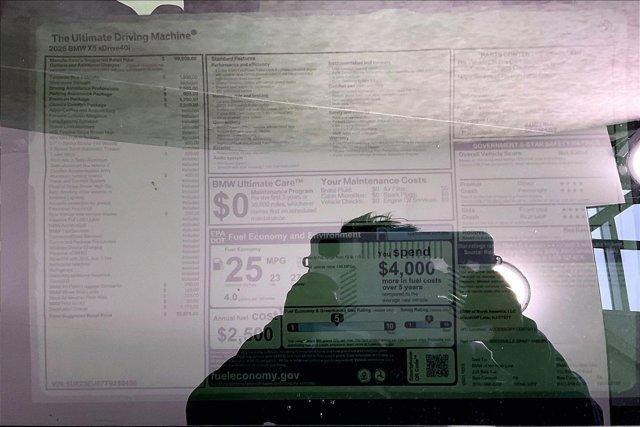 new 2026 BMW X5 car, priced at $82,875