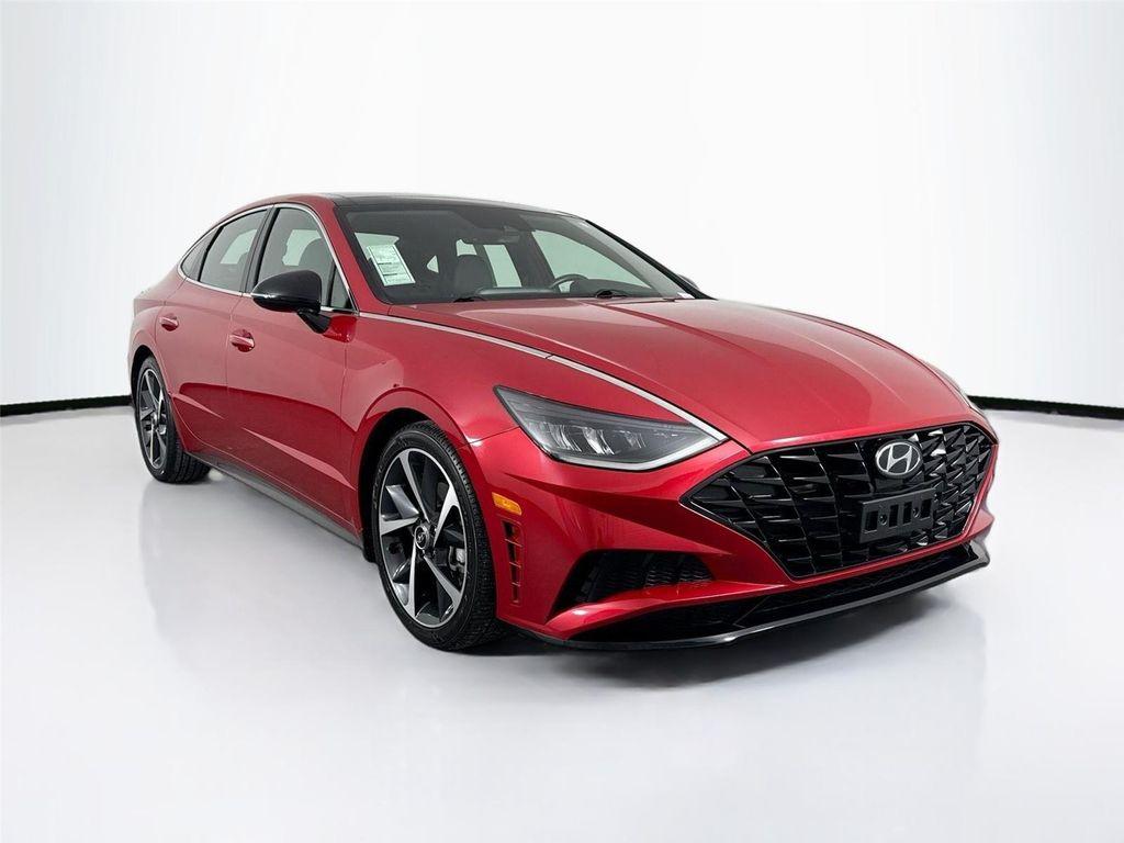used 2022 Hyundai Sonata car, priced at $19,500
