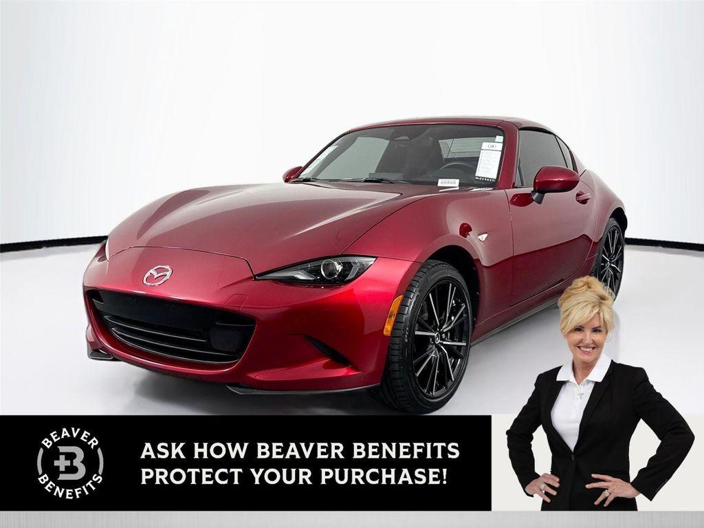 used 2024 Mazda MX-5 Miata RF car, priced at $35,000