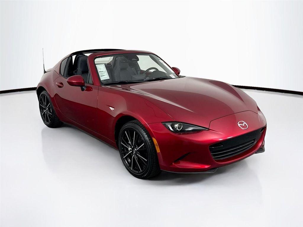 used 2024 Mazda MX-5 Miata RF car, priced at $35,000