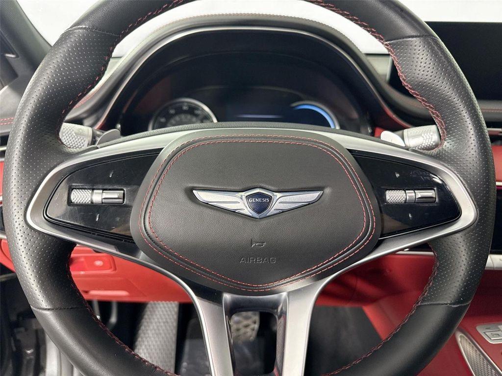 used 2022 Genesis GV70 car, priced at $33,000