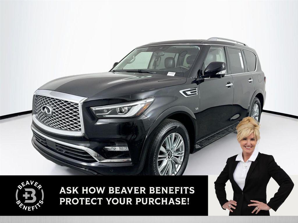 used 2019 INFINITI QX80 car, priced at $27,763