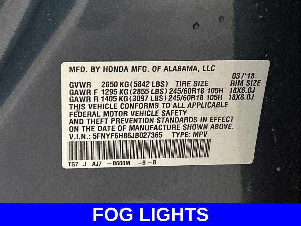 used 2018 Honda Pilot car, priced at $17,500