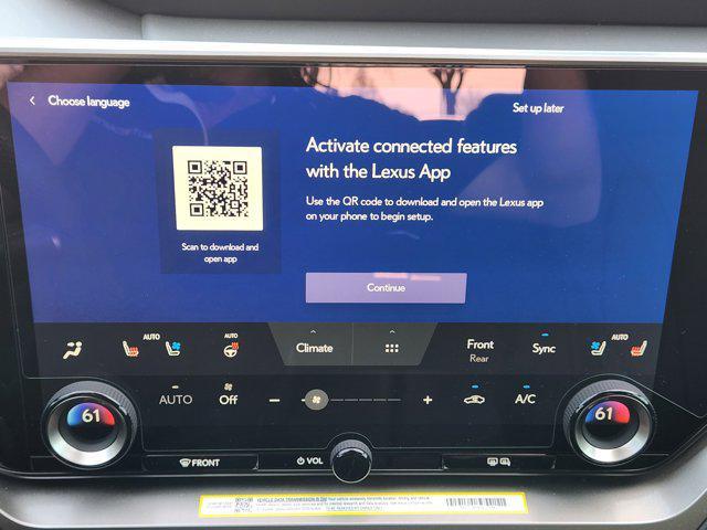 new 2026 Lexus TX 500h car, priced at $77,870