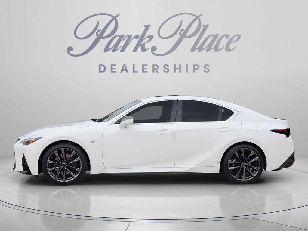 used 2024 Lexus IS 350 car, priced at $51,200