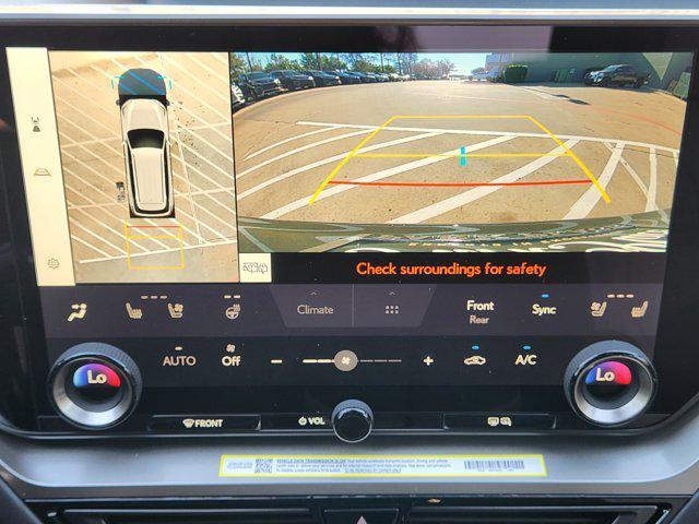 new 2026 Lexus TX 500h car, priced at $75,488