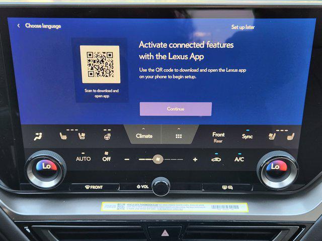 new 2026 Lexus TX 500h car, priced at $75,488