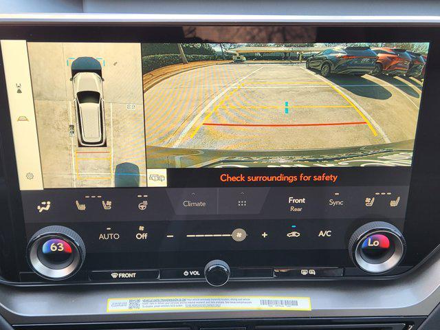 new 2026 Lexus TX 350 car, priced at $66,973