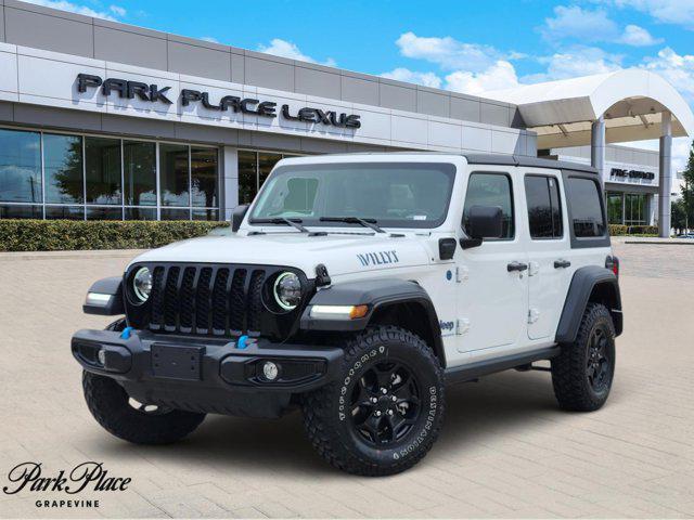 used 2023 Jeep Wrangler 4xe car, priced at $31,975