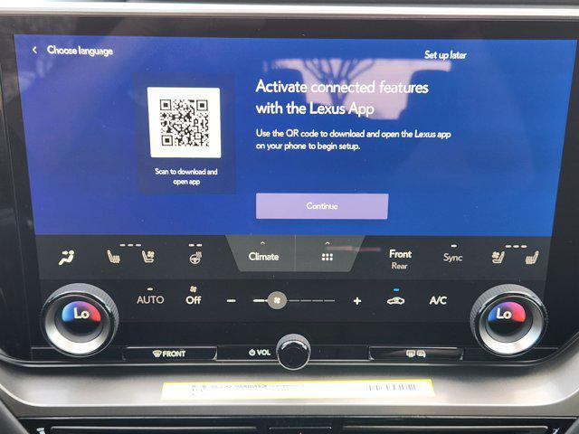 new 2026 Lexus TX 500h car, priced at $74,619