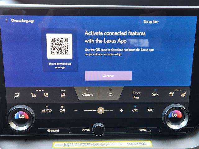 new 2026 Lexus TX 500h car, priced at $74,939