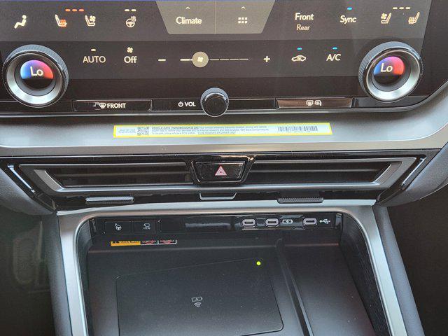 new 2026 Lexus TX 500h car, priced at $74,898