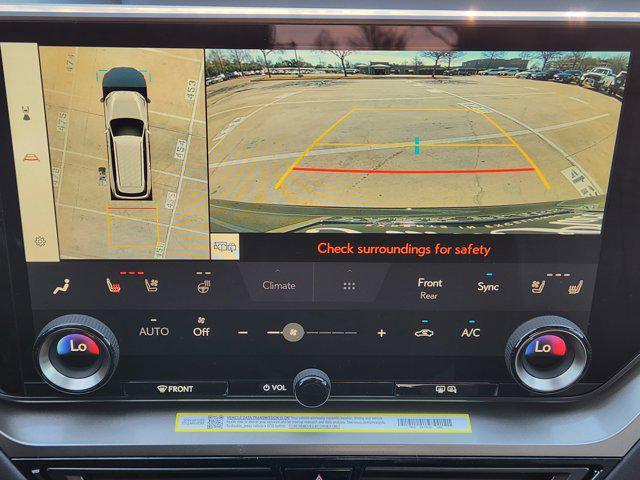 new 2026 Lexus TX 500h car, priced at $74,898