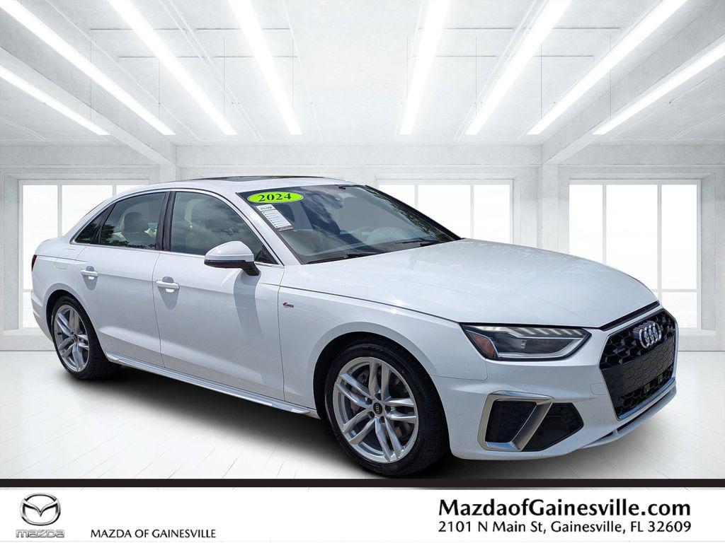used 2024 Audi A4 car, priced at $24,090