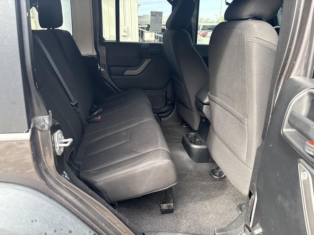 used 2017 Jeep Wrangler Unlimited car, priced at $18,167